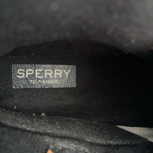 Sperry Women's Waterproof Black Boots Size 7 - Picture 7 of 8